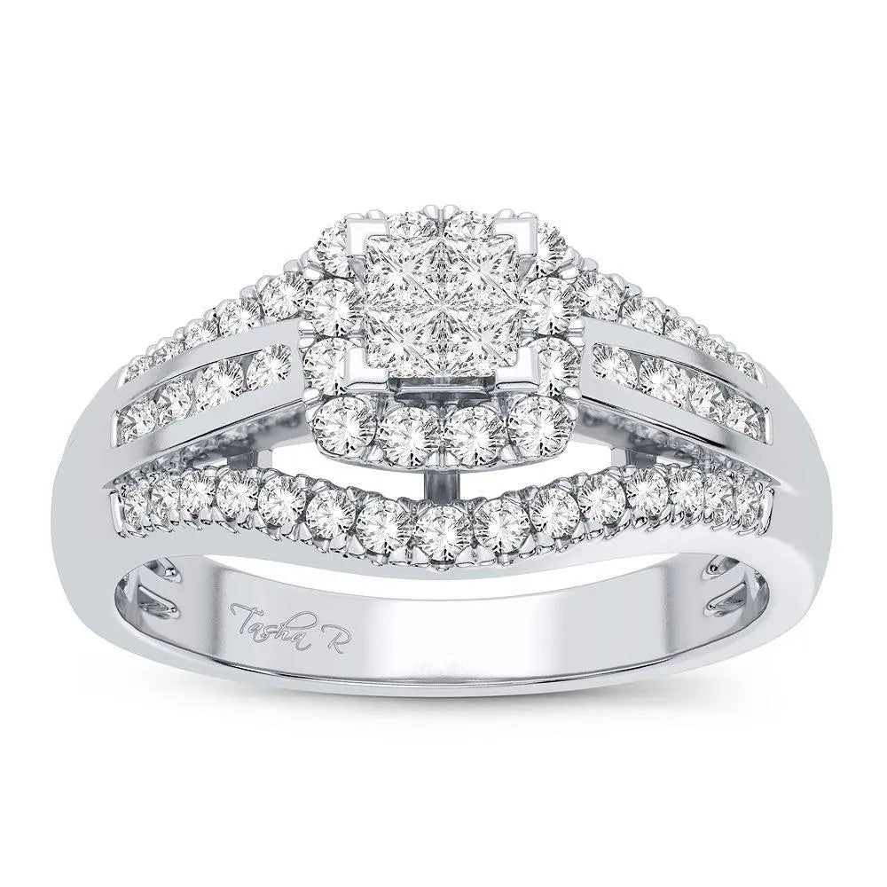 14K 1.00CT Diamond Ring - Johnny Dang & Co
