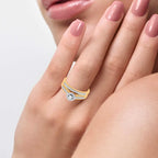 14K 0.50ct Diamond Trio Set - Johnny Dang & Co