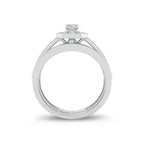 14K 0.68ct Diamond Bridal Ring - Johnny Dang & Co
