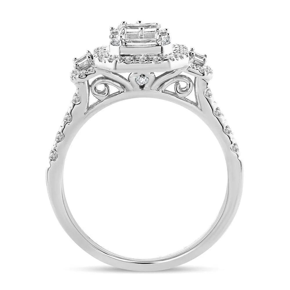 14k 0.75Ct Engagement Ring - Johnny Dang & Co