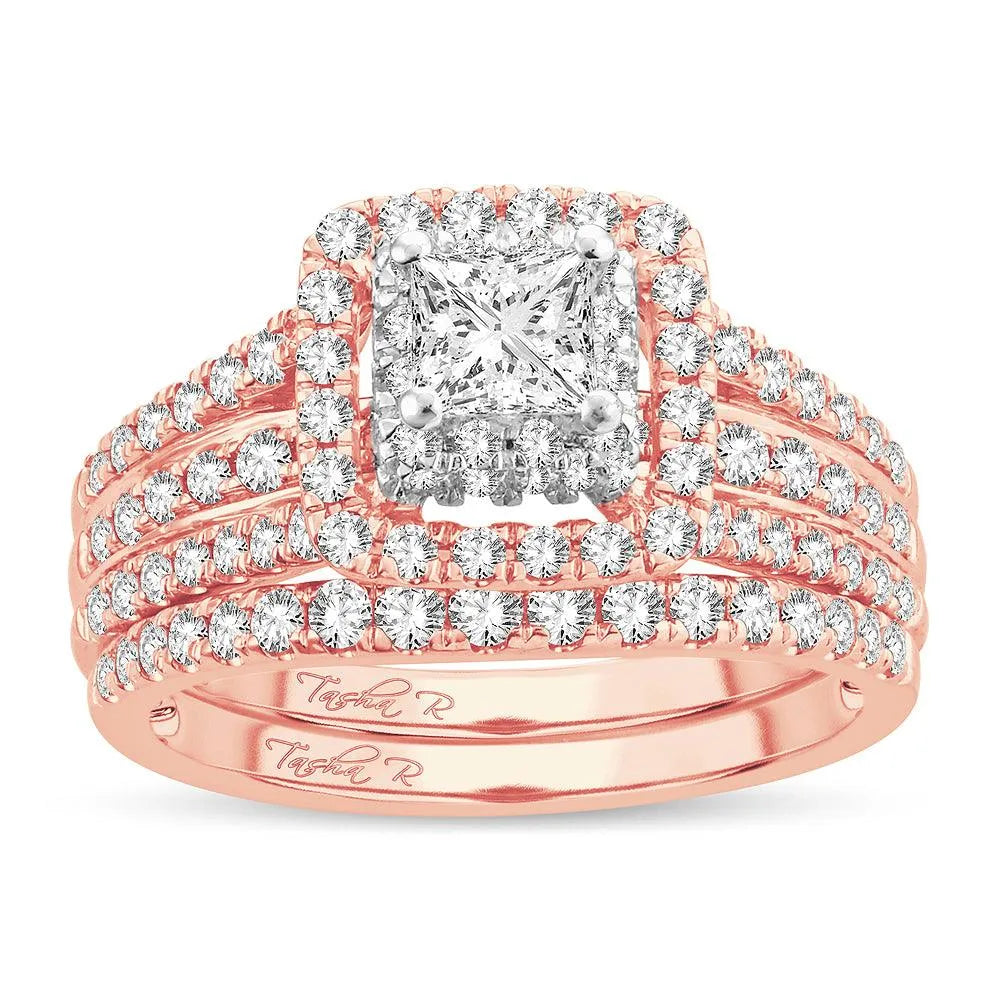 14K 1.50CT Diamond BRIDAL RING - Johnny Dang & Co