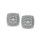 Diamond Stud earrings 1.6 Cttw in 14K Gold - Johnny Dang & Co