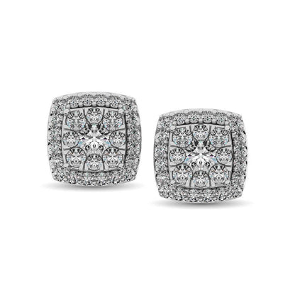 Diamond Stud earrings 1.6 Cttw in 14K Gold - Johnny Dang & Co