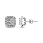 Diamond Stud earrings 1.6 Cttw in 14K Gold - Johnny Dang & Co