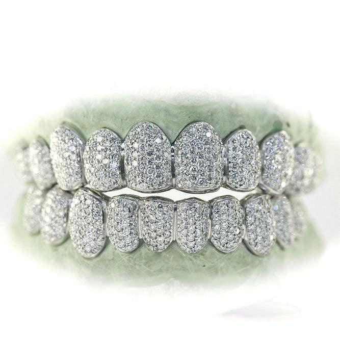 JDTK-A-JD102 Hand Prong Set Diamond Grill - Johnny Dang & Co