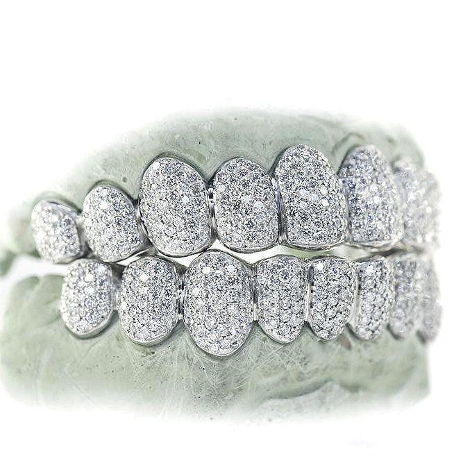 JDTK-A-JD102 Hand Prong Set Diamond Grill - Johnny Dang & Co