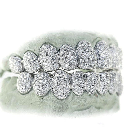 JDTK-A-JD102 Hand Prong Set Diamond Grill - Johnny Dang & Co