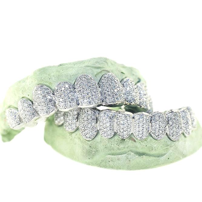 JDTK-A-JD102 Hand Prong Set Diamond Grill - Johnny Dang & Co