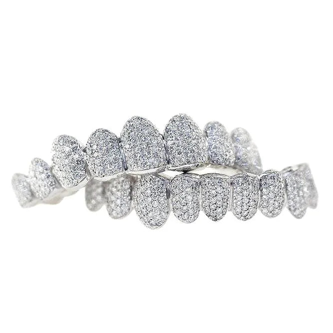 JDTK-A-JD102 Hand Prong Set Diamond Grill - Johnny Dang & Co