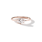 East-West Engagement Ring