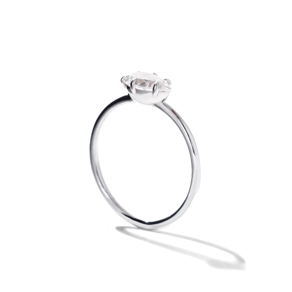 East-West Engagement Ring