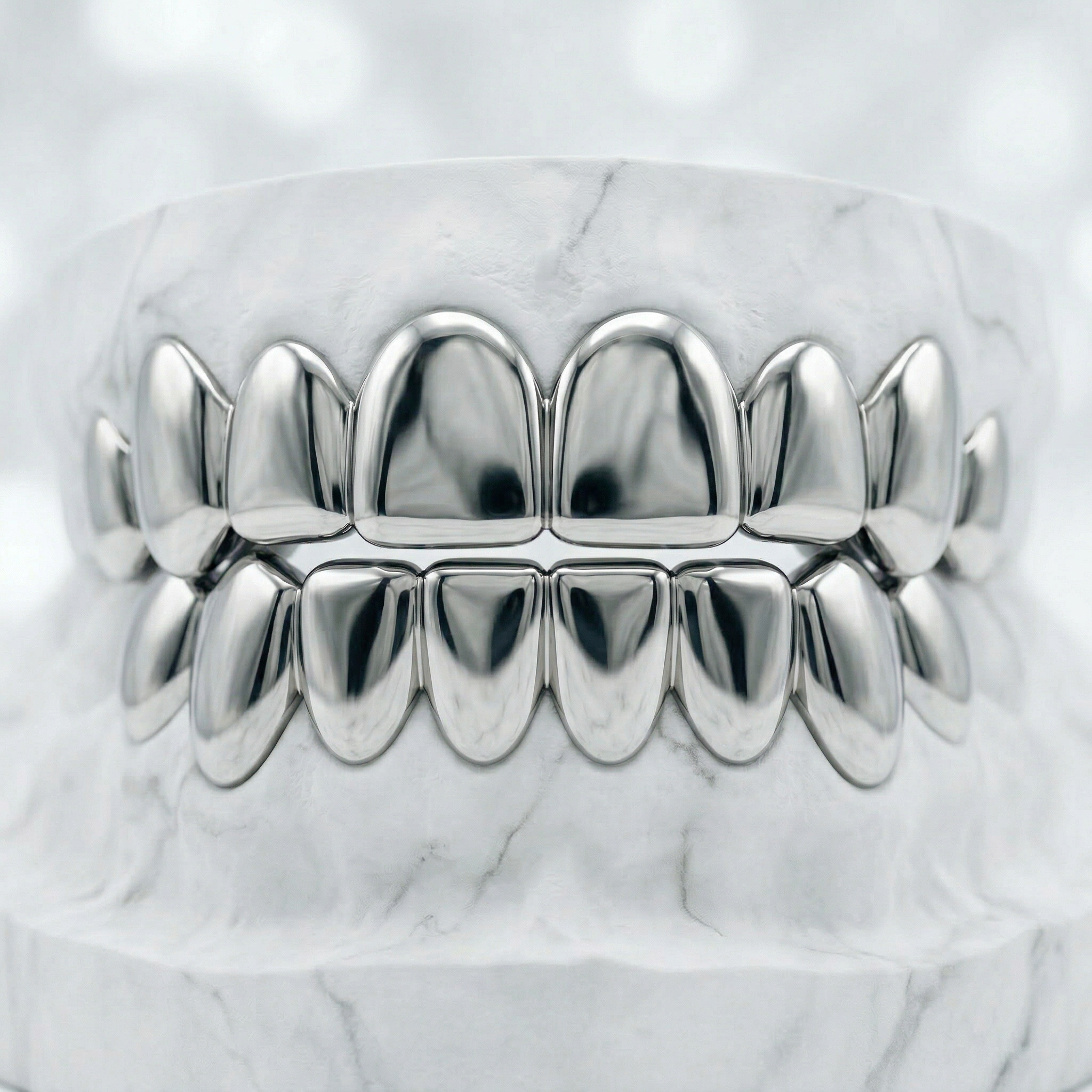 Black Rhodium Solid Grillz