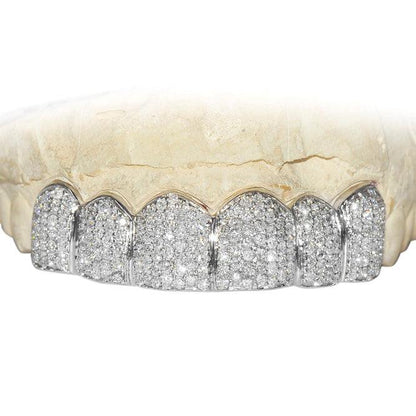 JDTK-C108E MICRO DIAMOND PRONG SET GRILL - Johnny Dang & Co