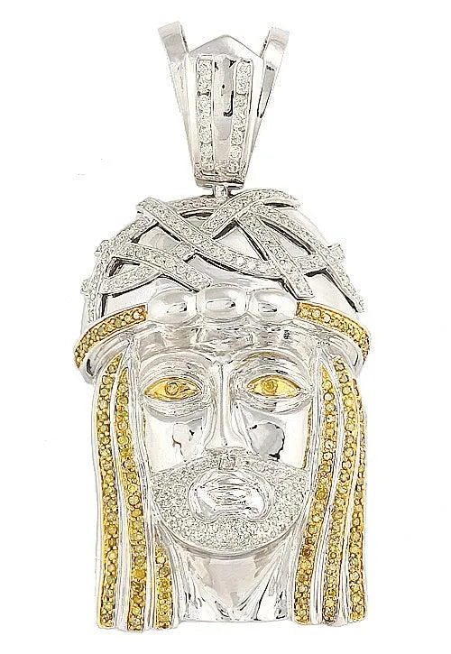 10KW 2.50CTW YD+WD JESUS HEAD - Johnny Dang & Co