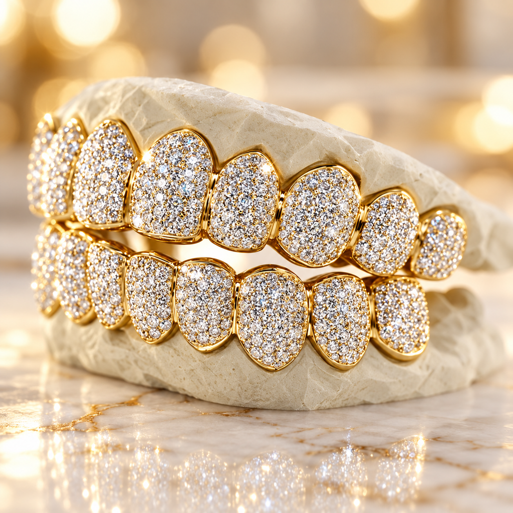 JDWR-JD102 Hand Prong Set Diamond Grill