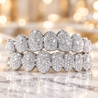 JDWR-JD102 Hand Prong Set Diamond Grill