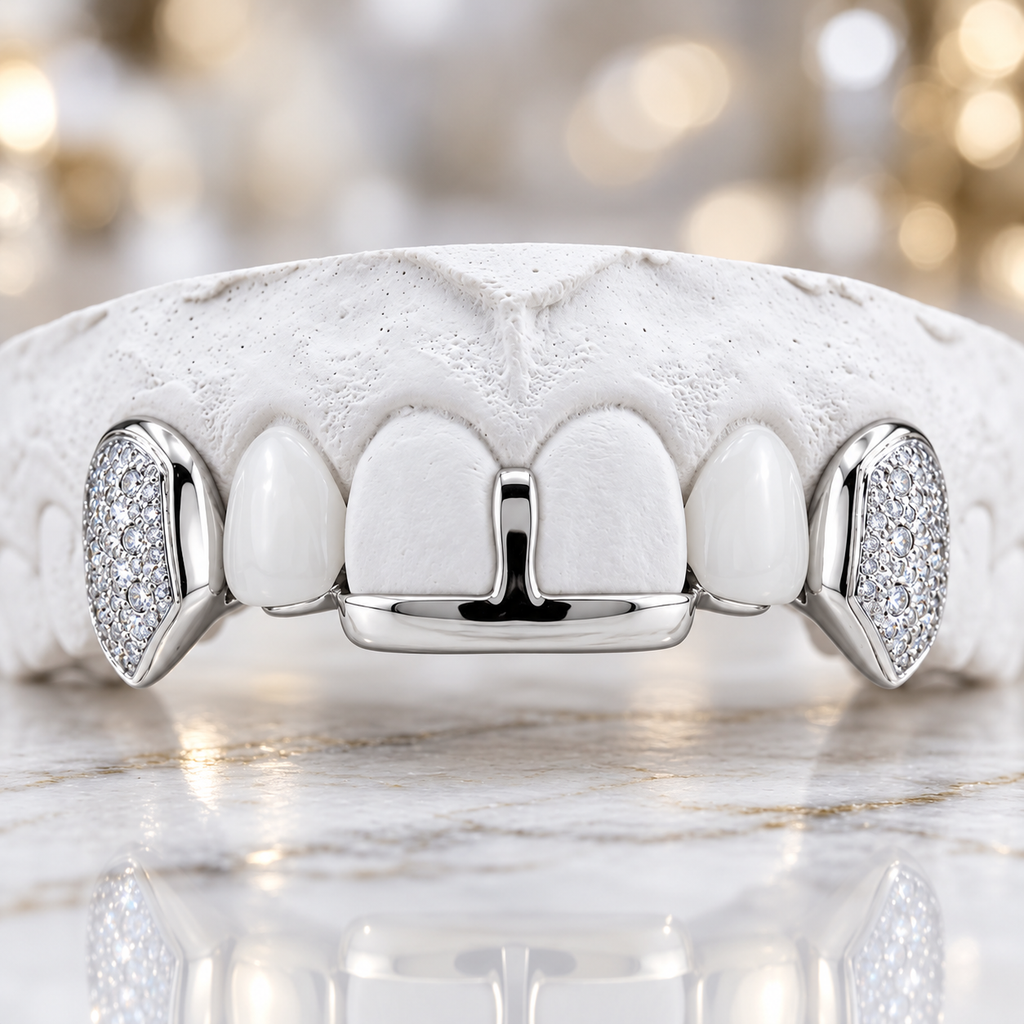 JDWR-TVJ-3011C GOLDTEETH CUSTOM GOLD AND DIAMOND GRILL