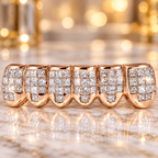 JDWR-S2111 -ALL WHITE PRINCESS CUT INVISIBLE SET