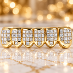 JDWR-S2111 -ALL WHITE PRINCESS CUT INVISIBLE SET