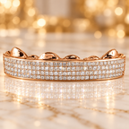 JDWR-TVJ-S110- 6 TEETH HORIZONTAL PRINCESS CUT DIAMOND GRILL