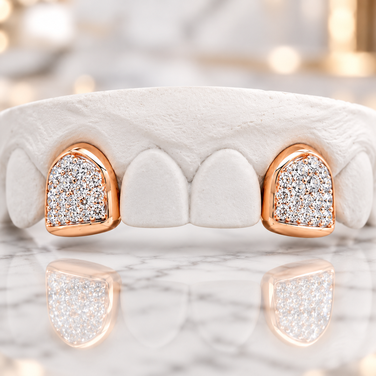 JDWR-0047-2 PRONG SET CUSTOM COLOR DIAMOND TEETH