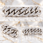 JDWR-302-TVJ160302 CUSTOM CUBAN LINK DIAMOND GRILL