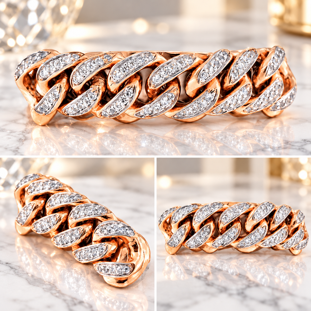 JDWR-302-TVJ160302 CUSTOM CUBAN LINK DIAMOND GRILL