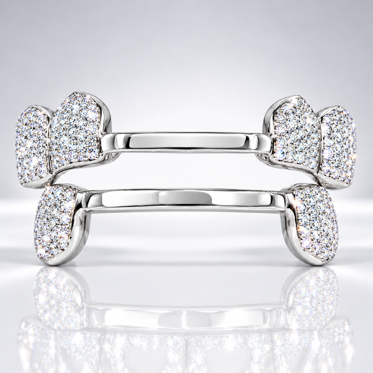 JDWR-C-110 CUSTOM HAND PRONG SET DIAMOND GRILL
