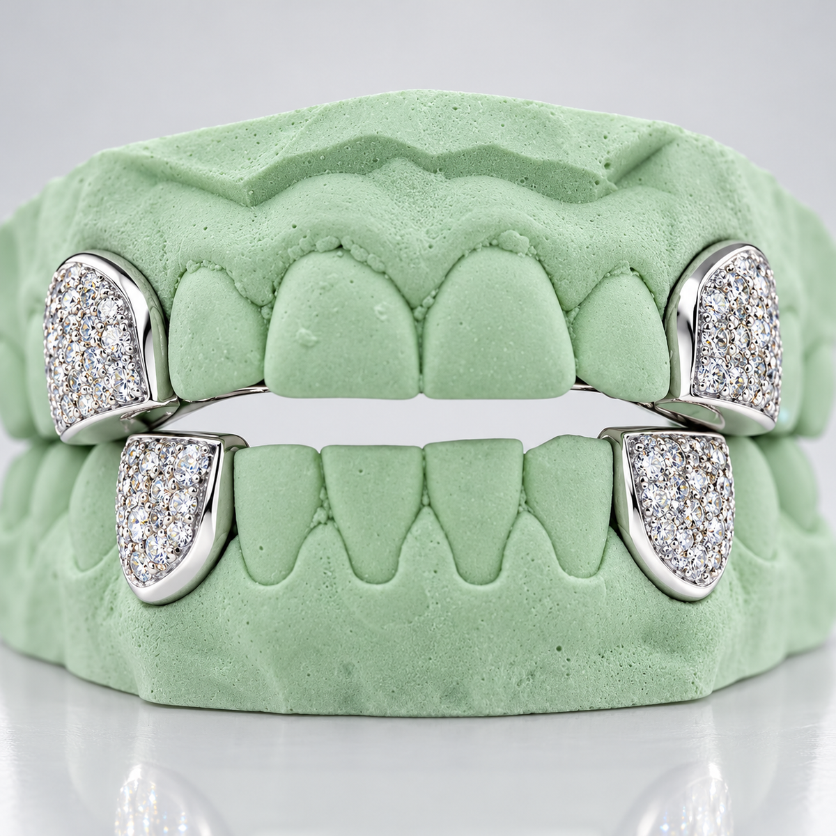 JDWR-C-109 HAND PRONG SET DIAMOND CANINE TEETH