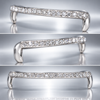 JDWR-A-JD1031 6 TEETH DIAMOND BAR GRILL