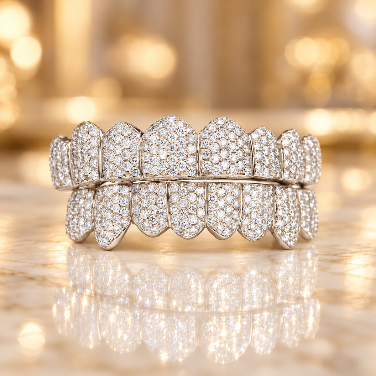 JDWR-056 -  Honeycomb Set Diamond Grillz