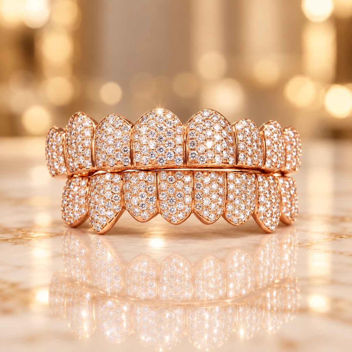 JDWR-056 -  Honeycomb Set Diamond Grillz