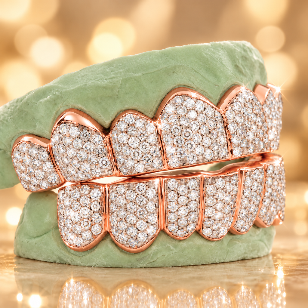 JDWR-S161104-Young Dolph Hand Prong Set Diamond Grill