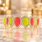 JDWR-CPG171210 RIFF RAFF CUSTOM CANDY ENAMEL DIAMOND GRILL