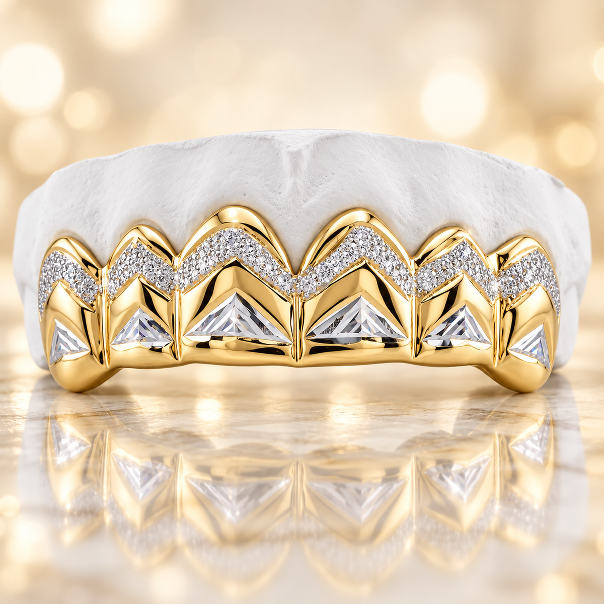 JDWR-S7062B-Goldteeth 6 TOP OR 6 BOTTOM D/CUTS