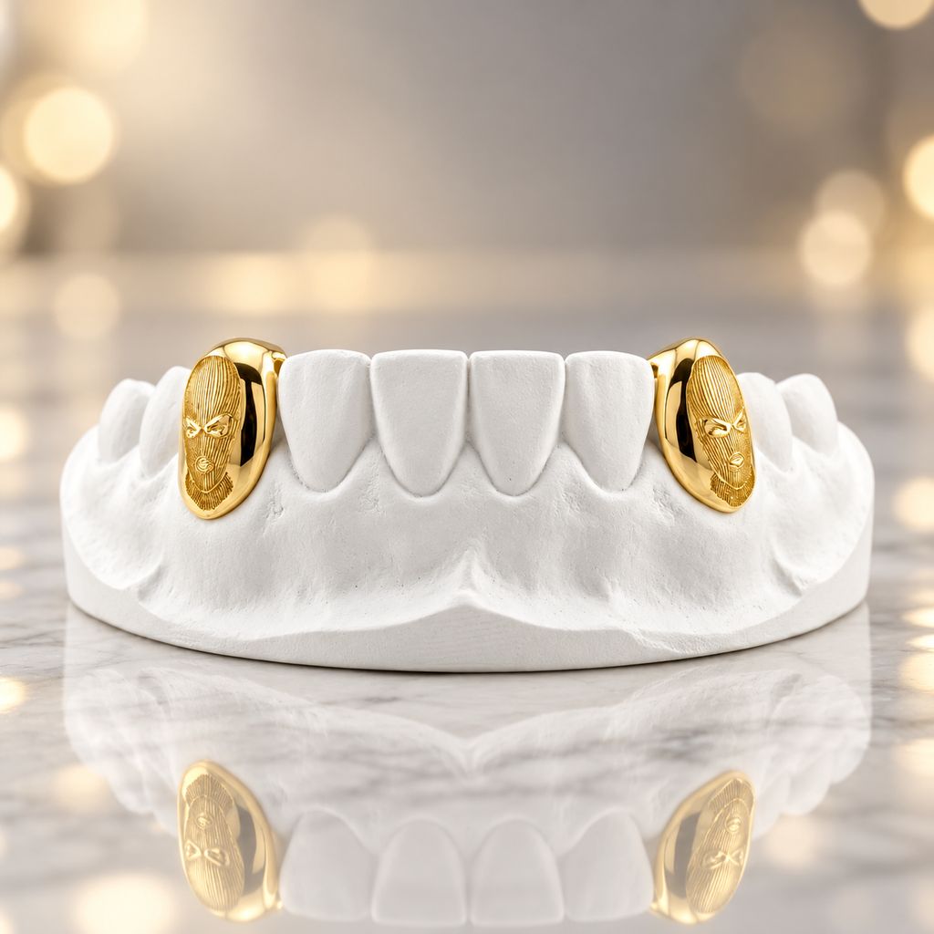 JDWR-ENG004-2a Engraved Teeth with Back Bar