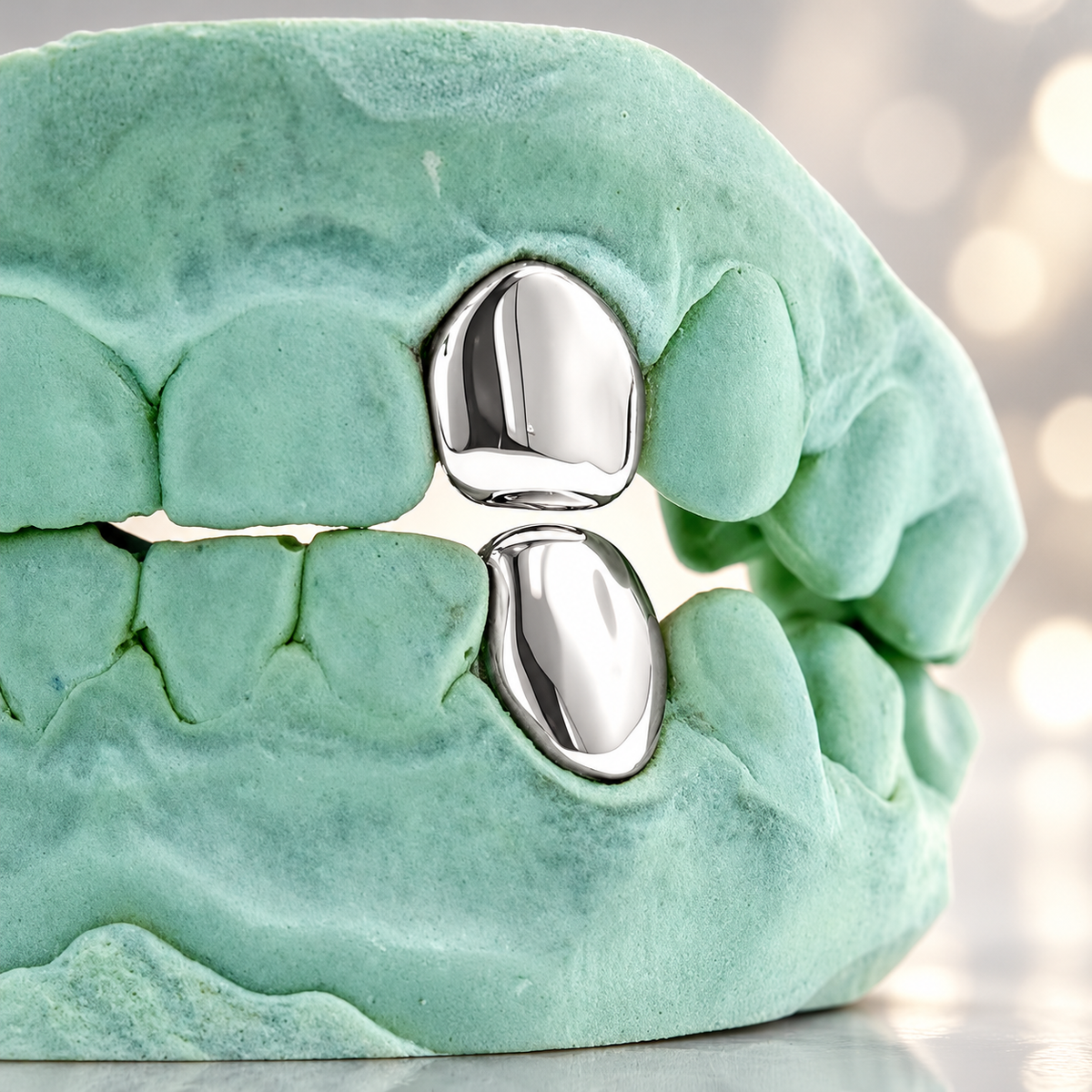 JDWR-S151506-1 SINGLE 18K INDIVIDUAL PERMANENT Cap / Tooth