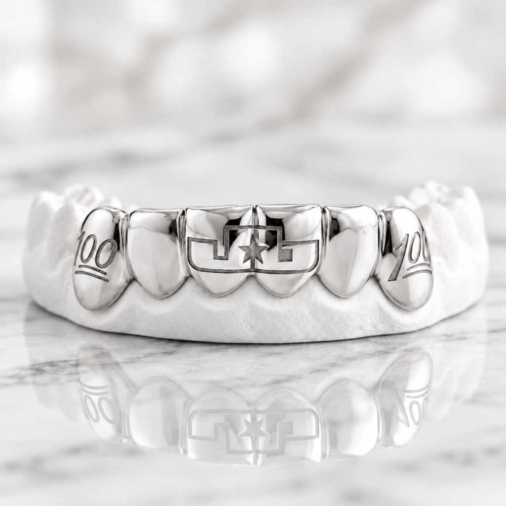 JDWR-ENG0013-6 solid 4 Engraved Teeth