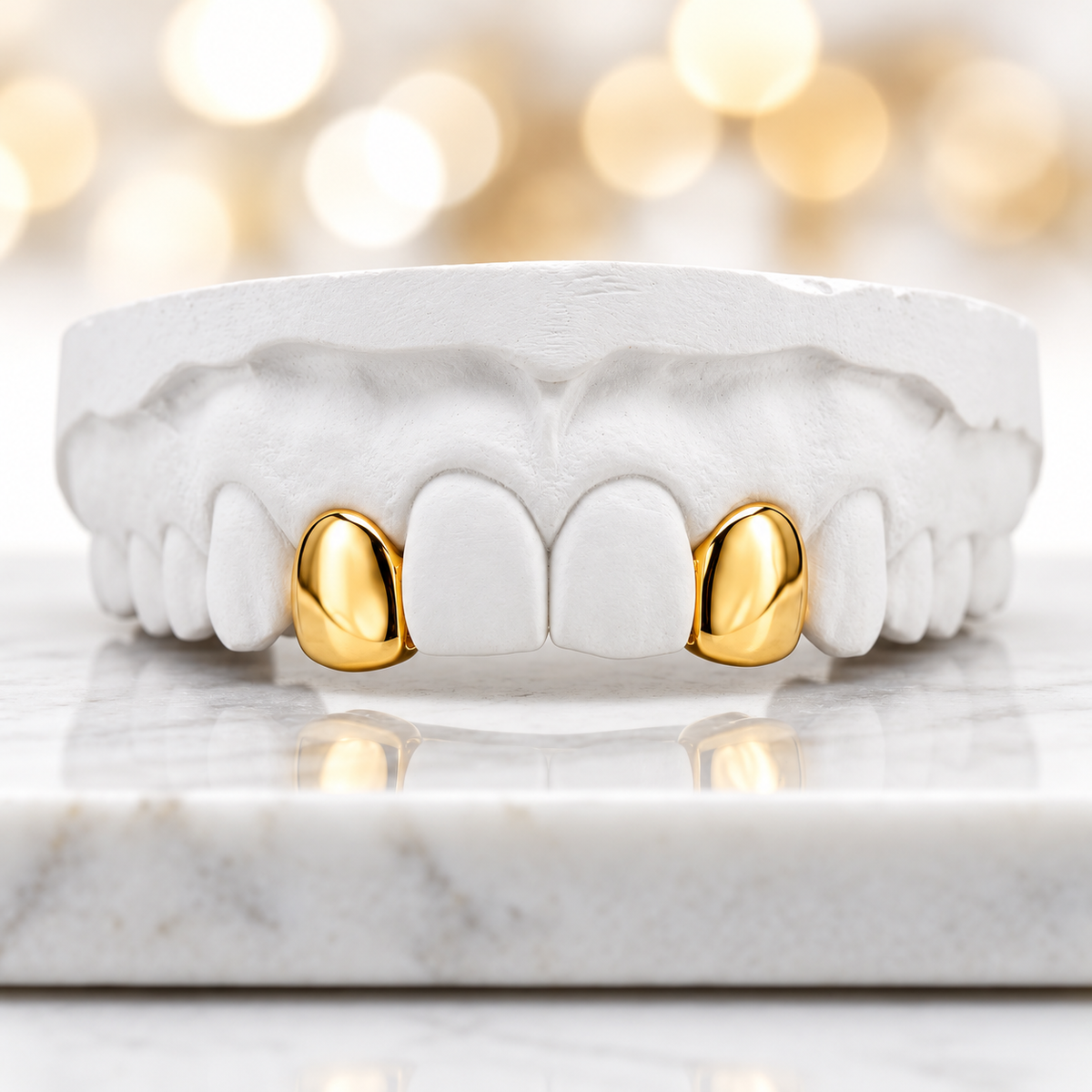 JDWR45/3002-Deuce -2 Piece Solid or Open Face Grillz with Back Bar