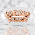 JDWR-048 - TOP 6 BOTTOM 6 TEETH Engraved World Series Grillz