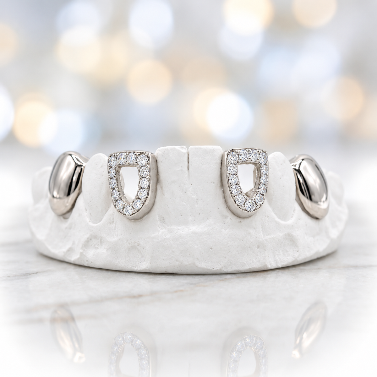 JDWR-1001- OPEN FACE AND SOLID TEETH PULLOUT GRILLZ – Johnny Dang & Co