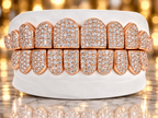 JDWR-G-Yella Beezy's Honeycomb Prong Set Diamond Grill