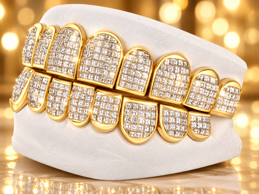 JDWR-JDG1020 invisible Carre Cut Set Diamond Grill