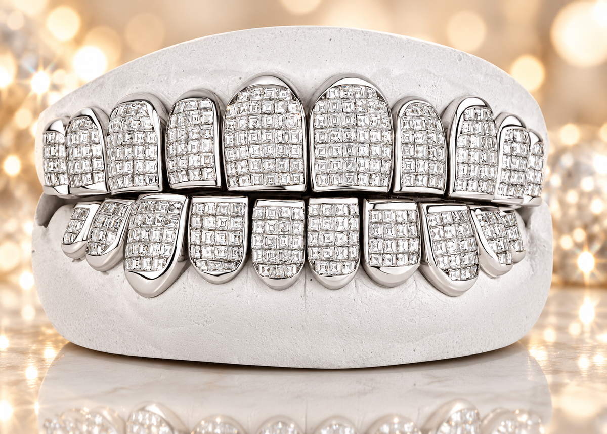 JDWR-JDG1020 invisible Carre Cut Set Diamond Grill