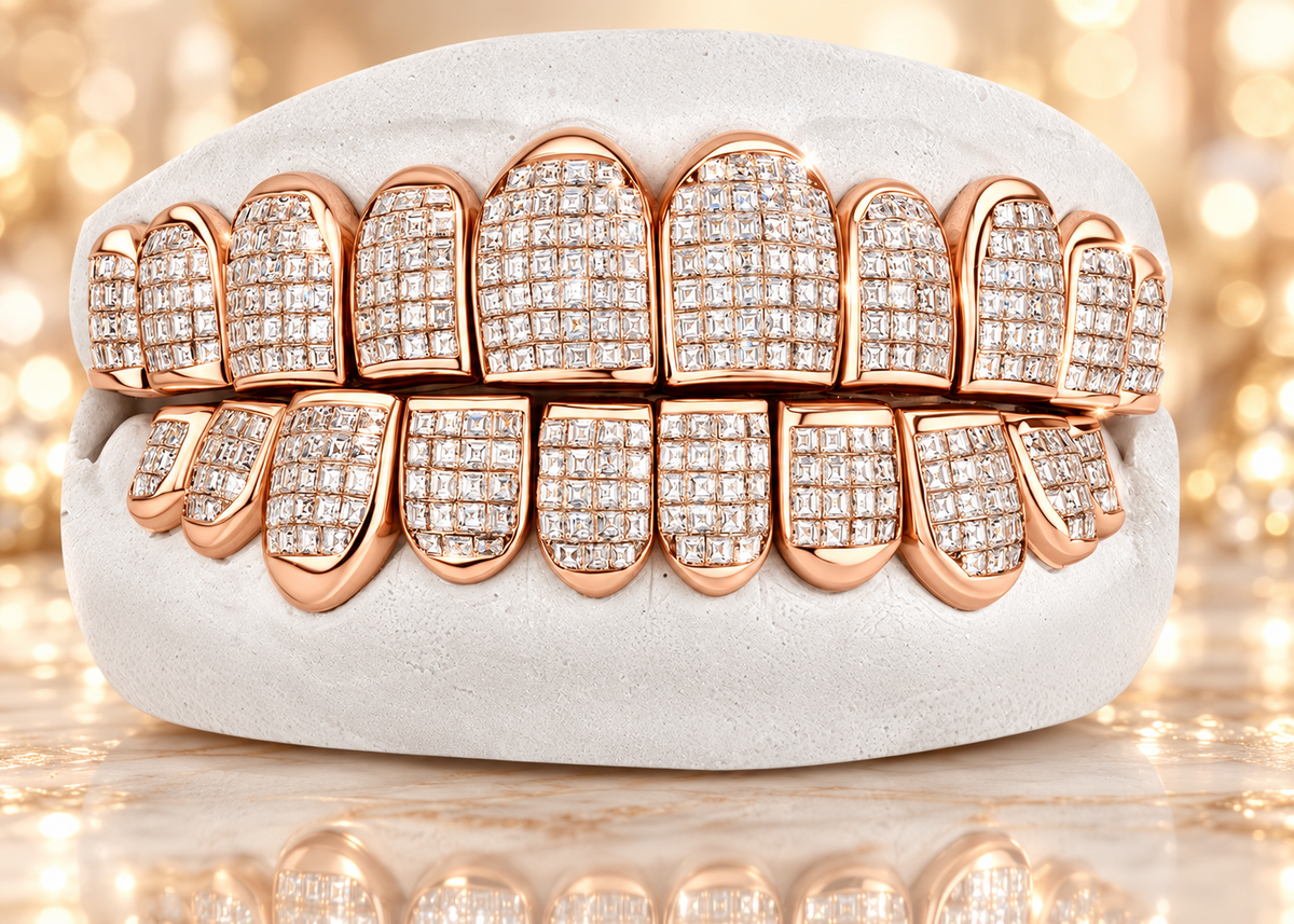 JDWR-JDG1020 invisible Carre Cut Set Diamond Grill