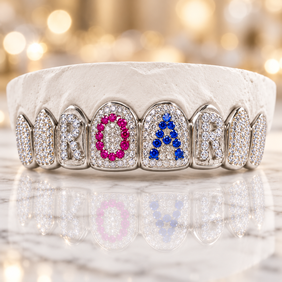 JDWR-GG21 KATY PERRY ROAR GRILL 3D Lettering – Johnny Dang & Co
