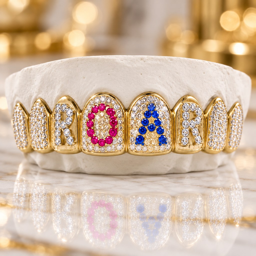 JDWR-GG21 KATY PERRY ROAR GRILL 3D Lettering – Johnny Dang & Co