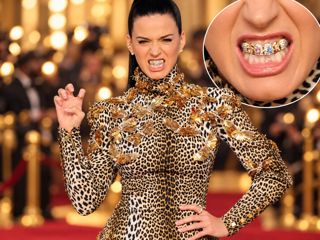 JDWR-GG21 KATY PERRY ROAR GRILL 3D Lettering