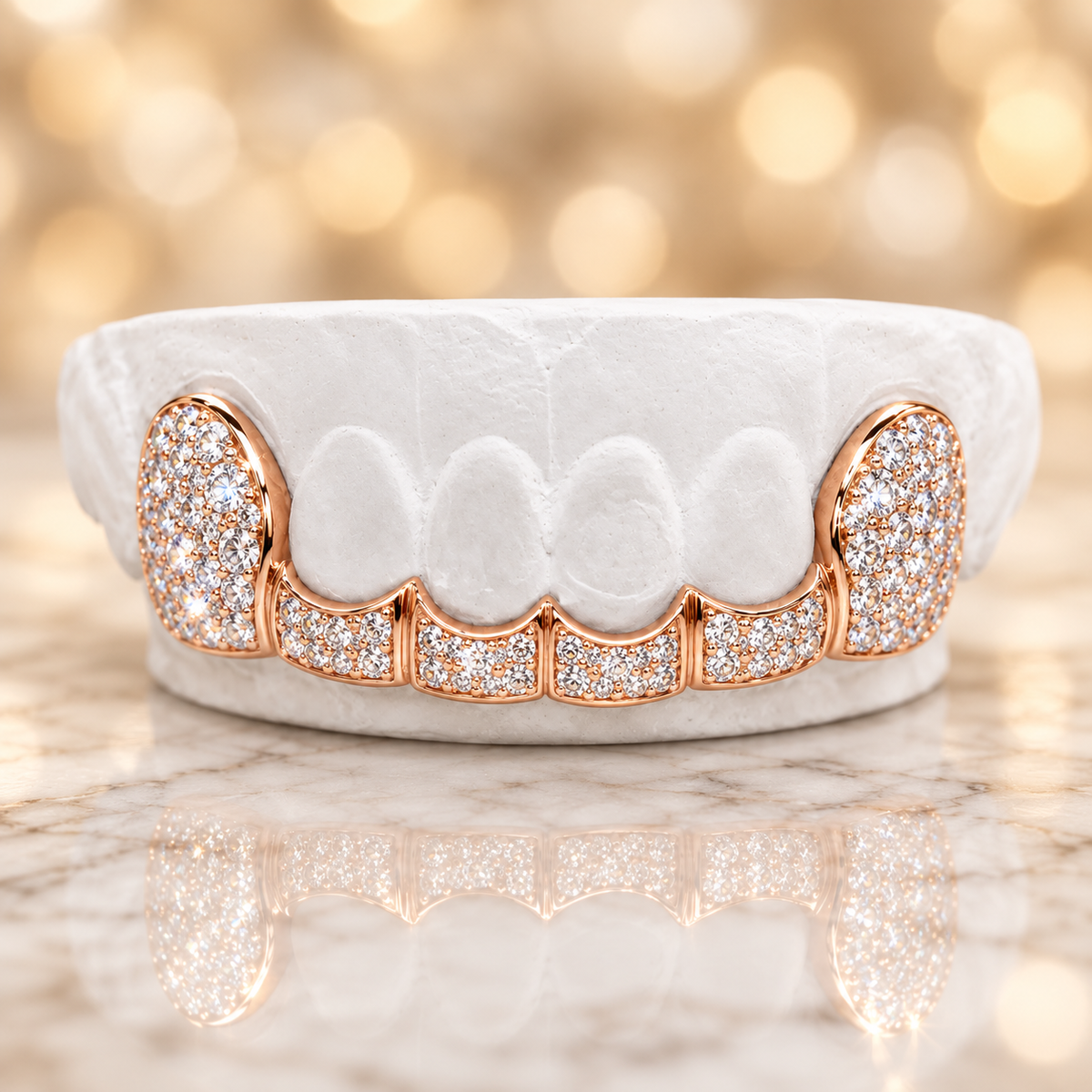 JDWR-G20 Beyonce's Hand Prong Set Diamond Grill