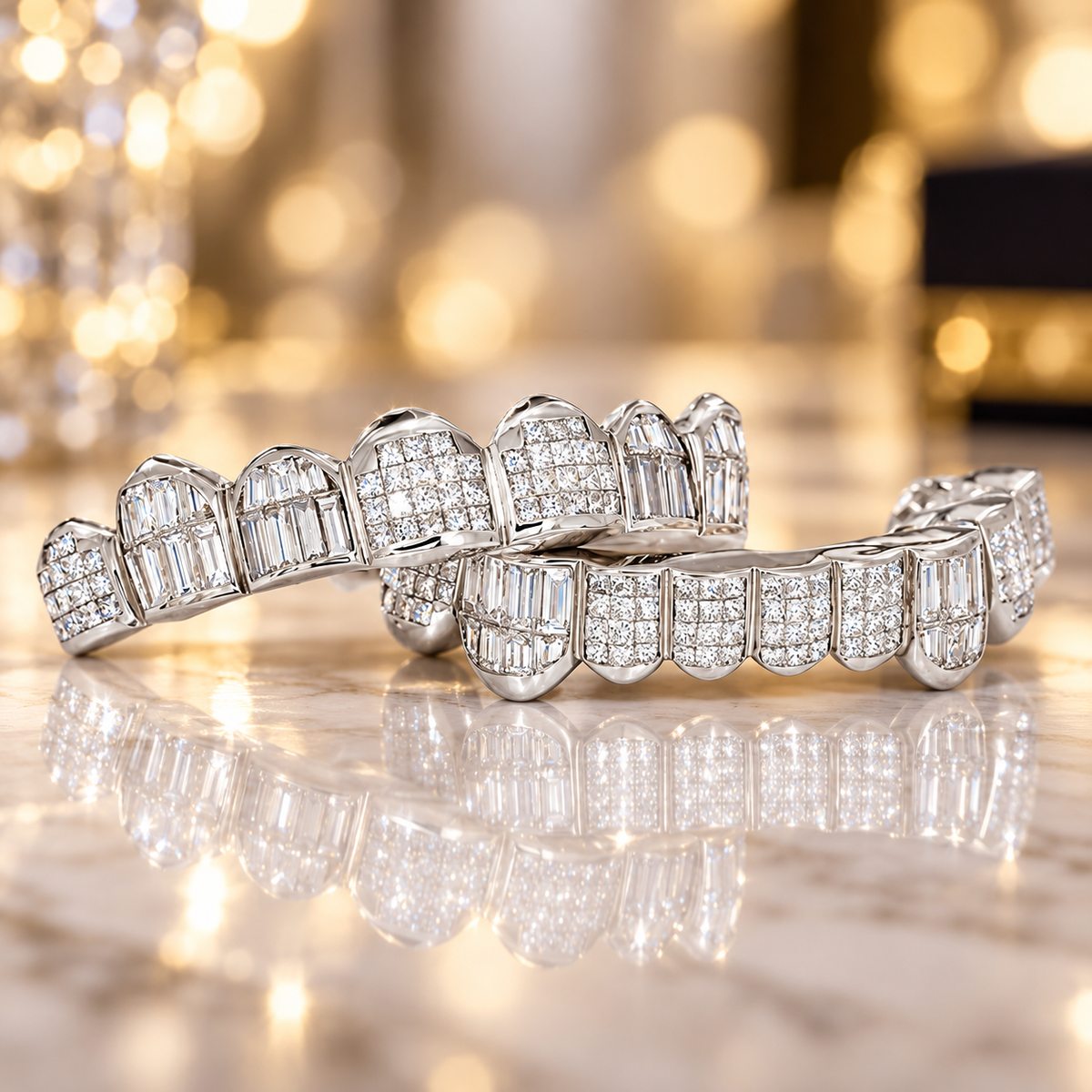 JDWR-GS161305-1 Von Millers Custom Baguette and Princess Cut Diamond